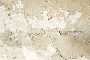 Old, Peeling Plaster Wall Background