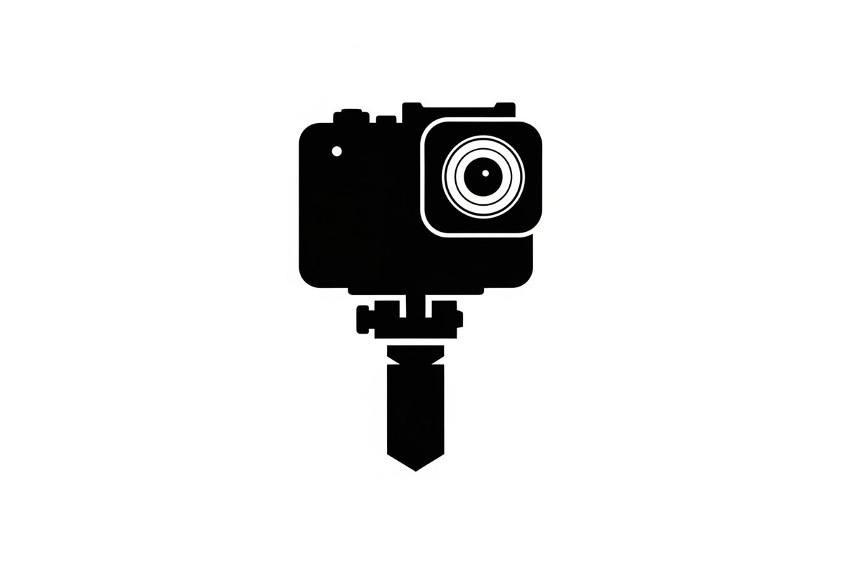 60 Action Camera Silhouette Icon, an Illustration by Artivon (Photo 38 of 61)