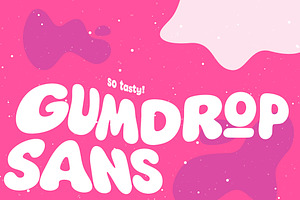 Gumdrop - Bold Display Font