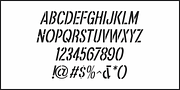 Sandwell Stencil JNL, a Sans Serif Font by Jeff Levine Fonts (Thumbnail 5 of 5)