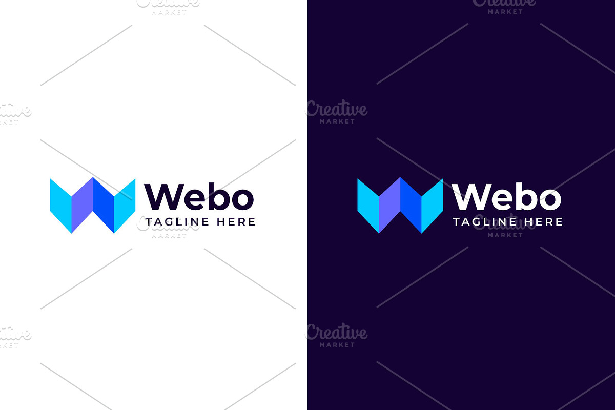 Modern W Letter Logo Design Template, a Branding & Logo Template by Sagar Gabol (Photo 3 of 6)
