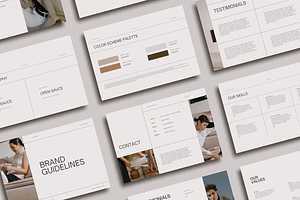Brand Guidelines, Enora - Canva