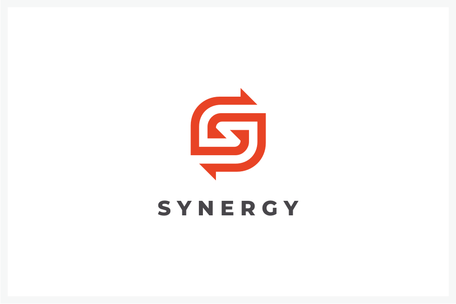 Synergy Arrows Logo, a Branding & Logo Template by yopie