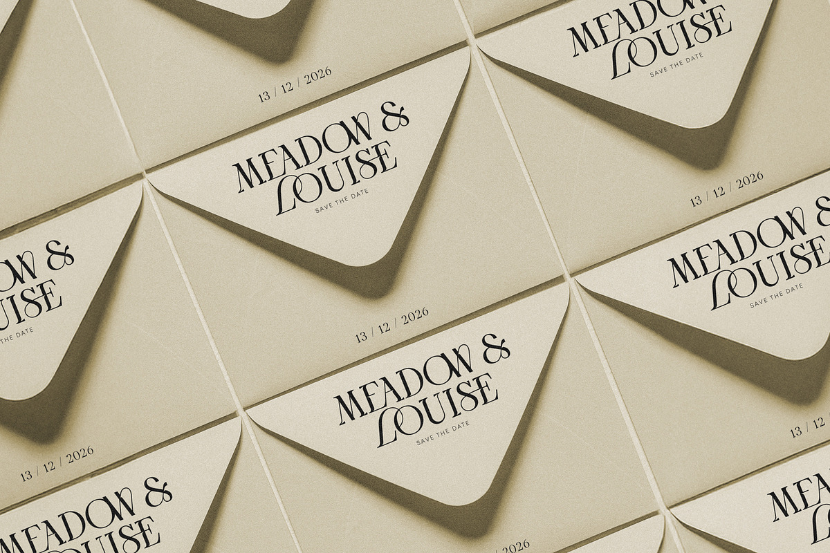 Bellrose Display Serif Font, a Serif Font by CarmineType (Photo 10 of 24)