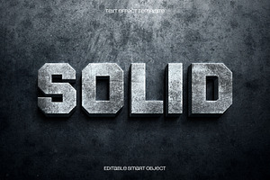 Metallic Text Effect, a Layer Style Add-On by dokudokunomi