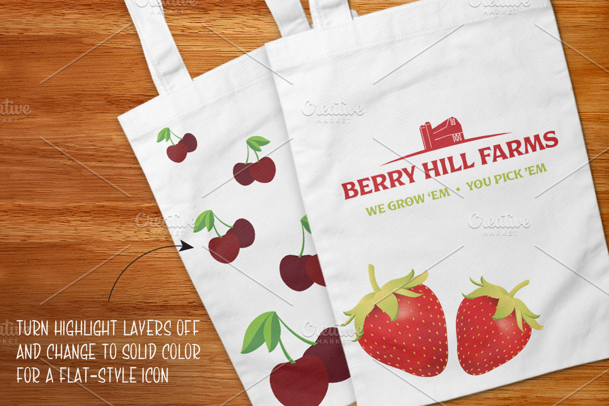 Fruit Stand: Vector Illustrations, a Graphic by Dandylyon Designs (Photo 8 of 9)