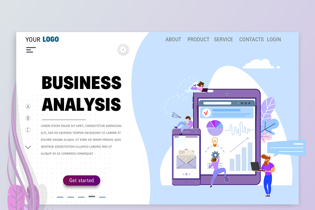 30 Landing Page Templates, a Templates & Theme by zao4nik (Photo 6 of 19)