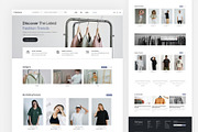 Clothique – eCommerce Store HTML, a HTML Template by TemplatesJungle (Thumbnail 1 of 6)