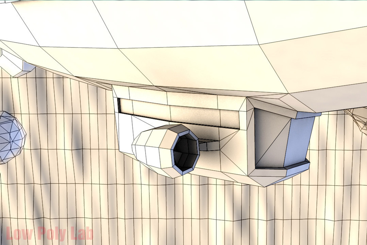 Cartoon Airship Low Poly, a Cars & Vehicle 3D Model by Low Poly Lab (Photo 7 of 7)