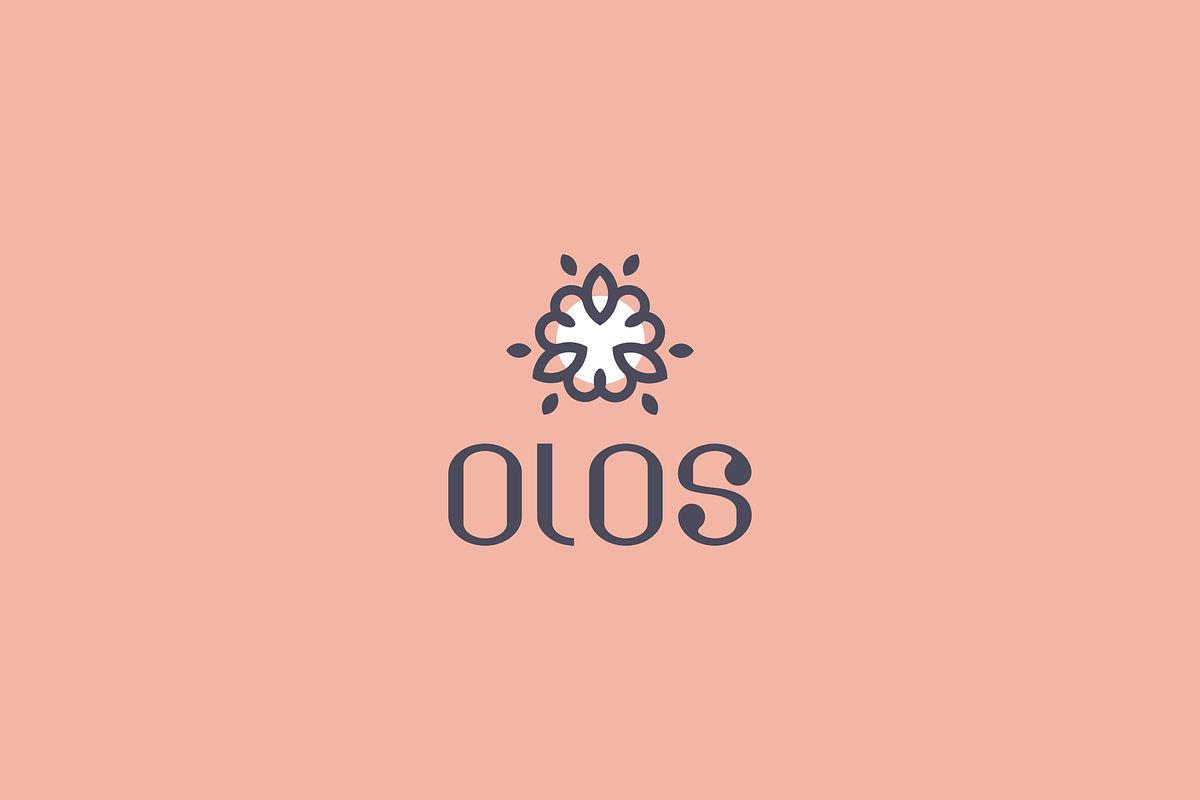 Olos font for logo