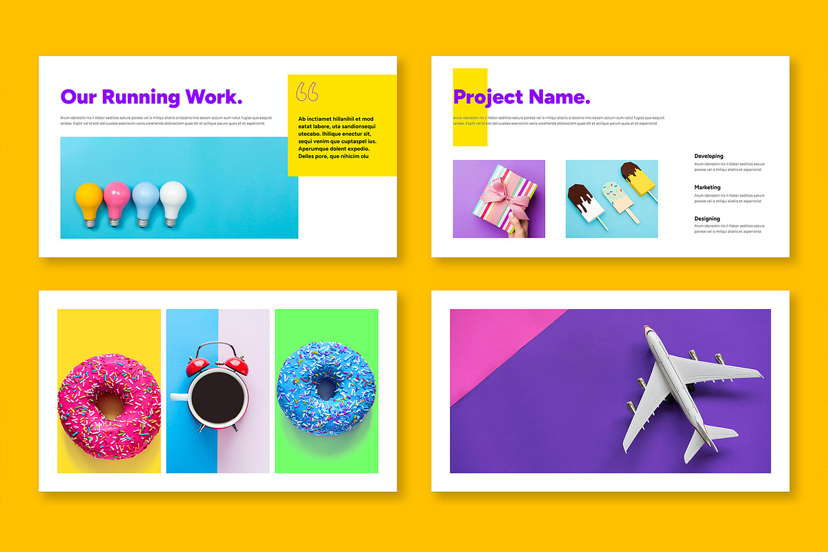Bold and Bright Portfolio, a Presentation Template by Mighty-Slide (Photo 4 of 5)