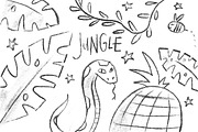 Blockwing Procreate Pencil Brushes, a Brush Add-On by studio.pancz (Thumbnail 3 of 6)
