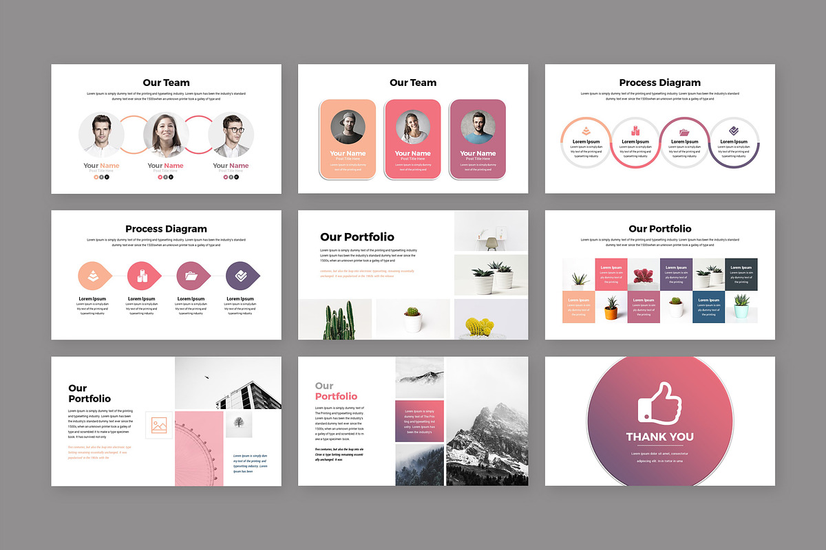 Modern Business PowerPoint Template, a Presentation Template by RsmBoutique2021 (Photo 5 of 5)