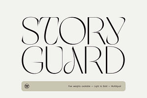 Story Guard — Contemporary Sans