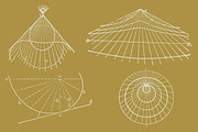 Vintage Geometry Diagrams, an Illustration by The Rusty Press (Thumbnail 3 of 5)