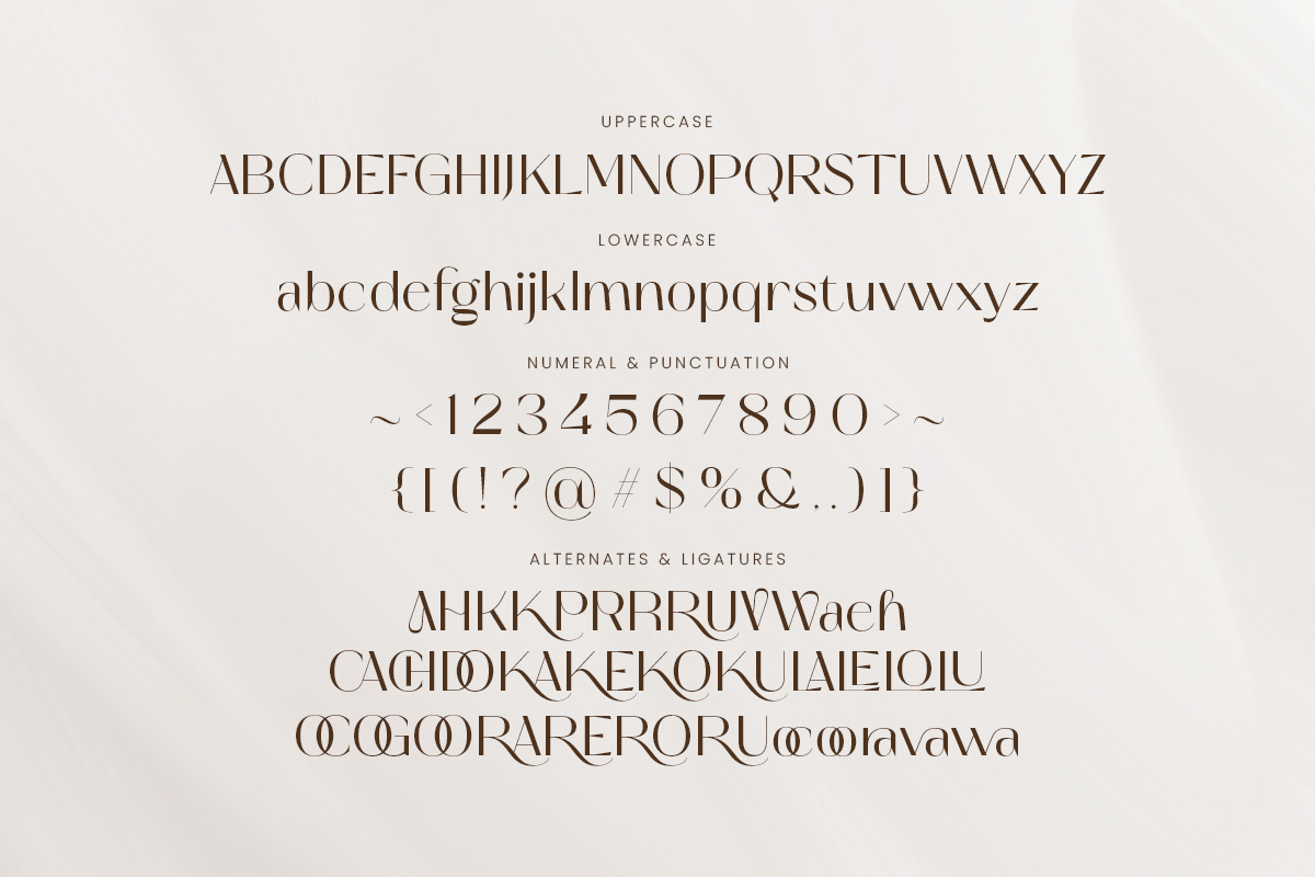 Our Beloved Matcha - Elegant FontDuo, a Serif Font by ClevUs (Photo 12 of 13)