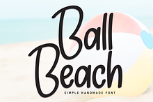 Ball Beach | Script Font