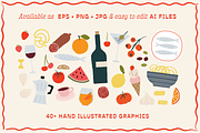 Italian Food Illustrations, a Food Illustration by Gross Illustrations (Thumbnail 3 of 6)