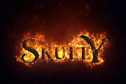 Skully - Design Font, a Font by Jeff Napadow (Thumbnail 1 of 5)