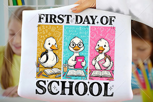 First Day Of School PNG, a Seasonal Illustration by Canvas Craft
