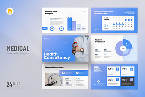 Online Health Consultancy, a Presentation Template by KreateTribe