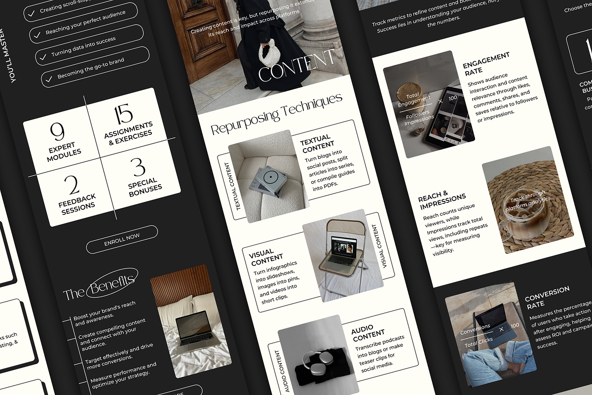 Social Media Manager Newsletters, an Email Template by Meraki Templates (Photo 1 of 9)