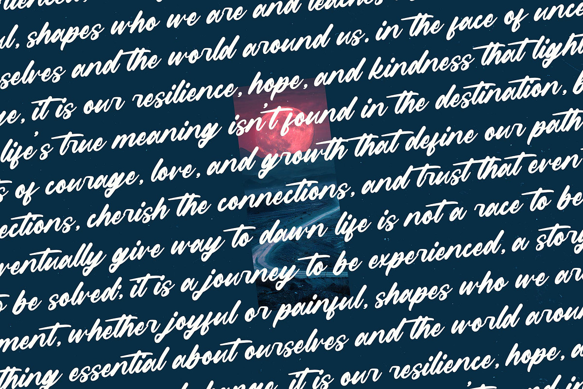 Mountain Silent Modern Brush Font, a Script Font by Letterena Studios Script (Photo 15 of 20)