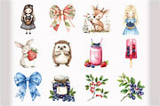 Watercolor Fruit Clipart, an Illustration by Design Market (Thumbnail 3 of 5)