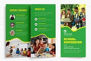 School Admission Trifold Brochure, a Brochure Template by MightyDesign (Thumbnail 3 of 7)