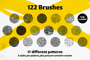 HALFTONE - Brushes For Photoshop