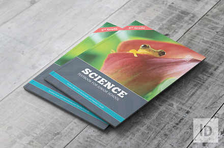 Science Textbook Template 2.0, a Magazine Template by fisihsani