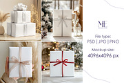 Xmas Wrapping Paper Mockup Bundle, a Packaging Mockup by Mie Mockup Studio (Thumbnail 7 of 7)