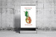 Watercolor exotic fruits, an Illustration by miminoshka (Thumbnail 4 of 7)
