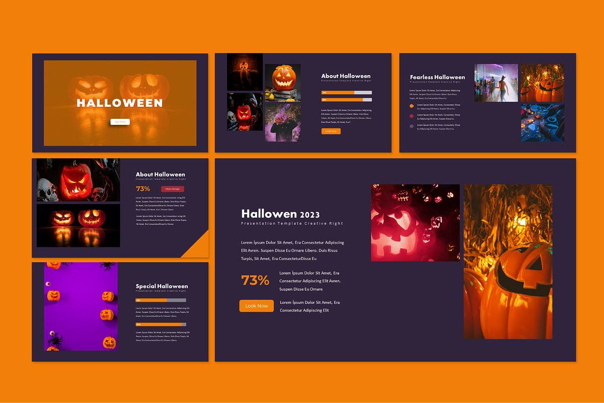 Halloween Creative Party G Slides, a Presentation Template by Fortyone (Photo 3 of 6)