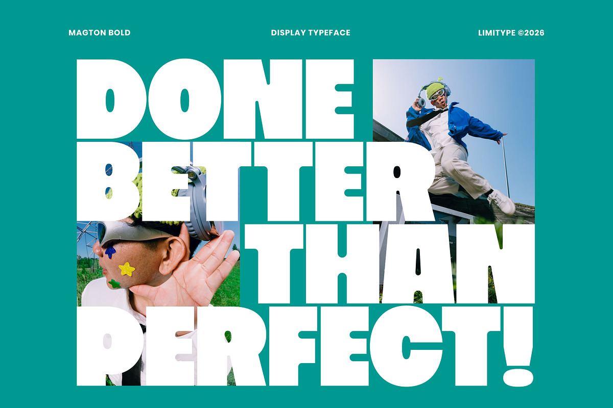 Magton - Bold Display Font, a Sans Serif Font by limitype (Photo 7 of 10)