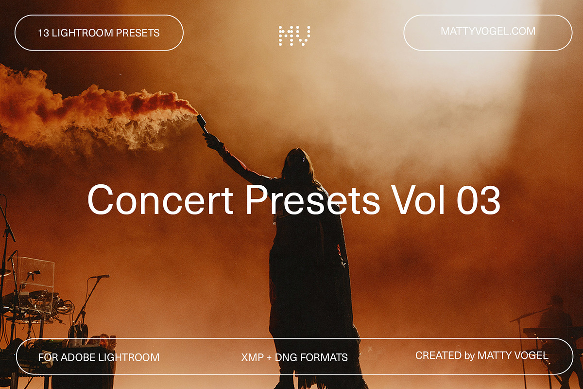 Concert Presets Vol 03, a Preset Add-On by Matty Vogel (Photo 1 of 5)