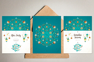 4. Set Of Ramadan Pre-Made Cards