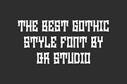 Tanah Keramat - Gothic Font, a Serif Font by QR Design Studio (Thumbnail 4 of 7)