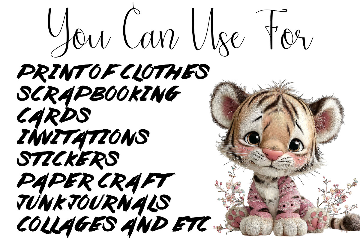 Whimsical Spring Animals Clipart, an Animal Illustration by DreamCafeArt (Photo 6 of 7)