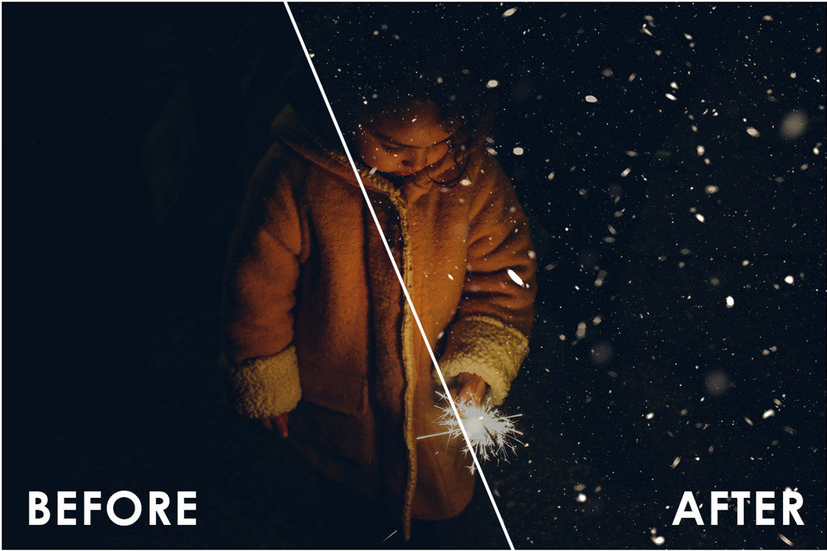 Snow Effect Overlays, a Texture Graphic by NassyArt (Photo 5 of 9)