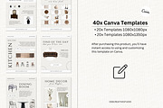 Home Decor LTK Canva Template, a Social Media Template by Deb Creative Studio (Thumbnail 2 of 10)