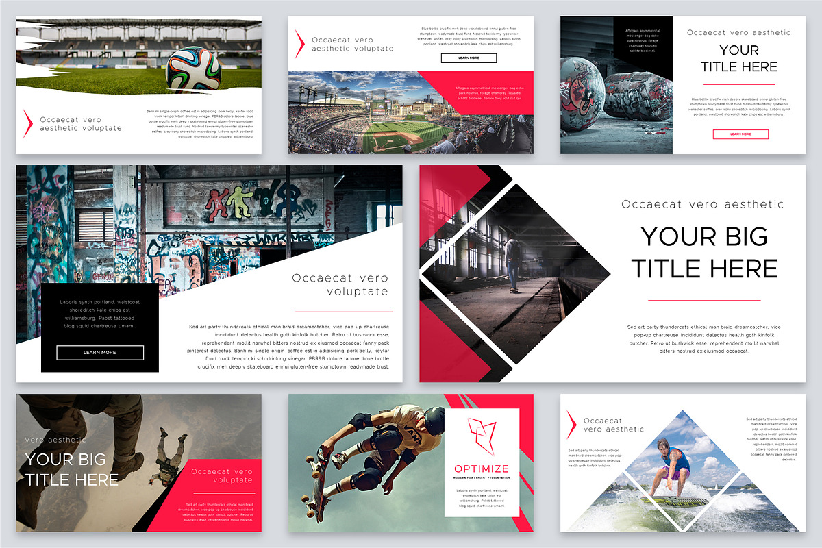 Optimize Modern Powerpoint Bundle, a Presentation Template by Reshapely (Photo 6 of 28)
