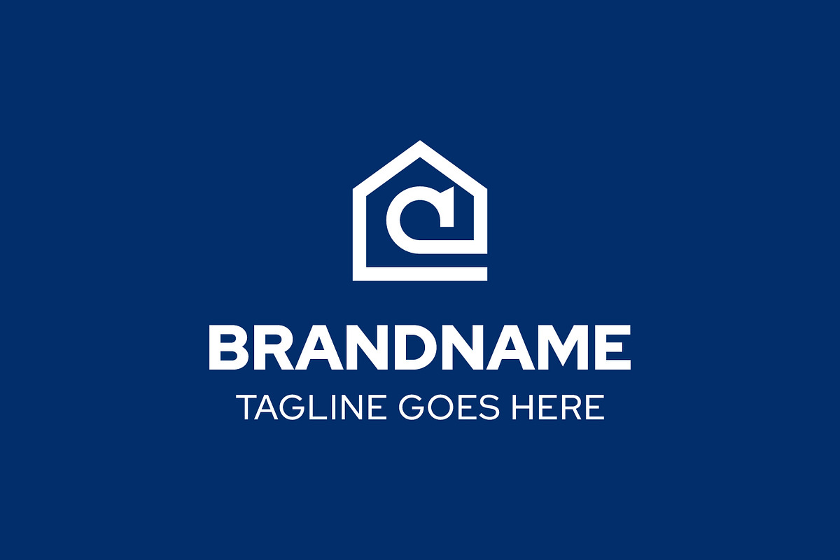 Letter A Home Monoline Logo, a Branding & Logo Template by Pray Art Design Studio (Photo 2 of 2)