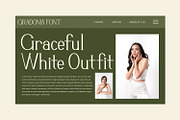 Gradonia -  Serif Typeface Font, a Serif Font by Rishsketch (Thumbnail 7 of 15)