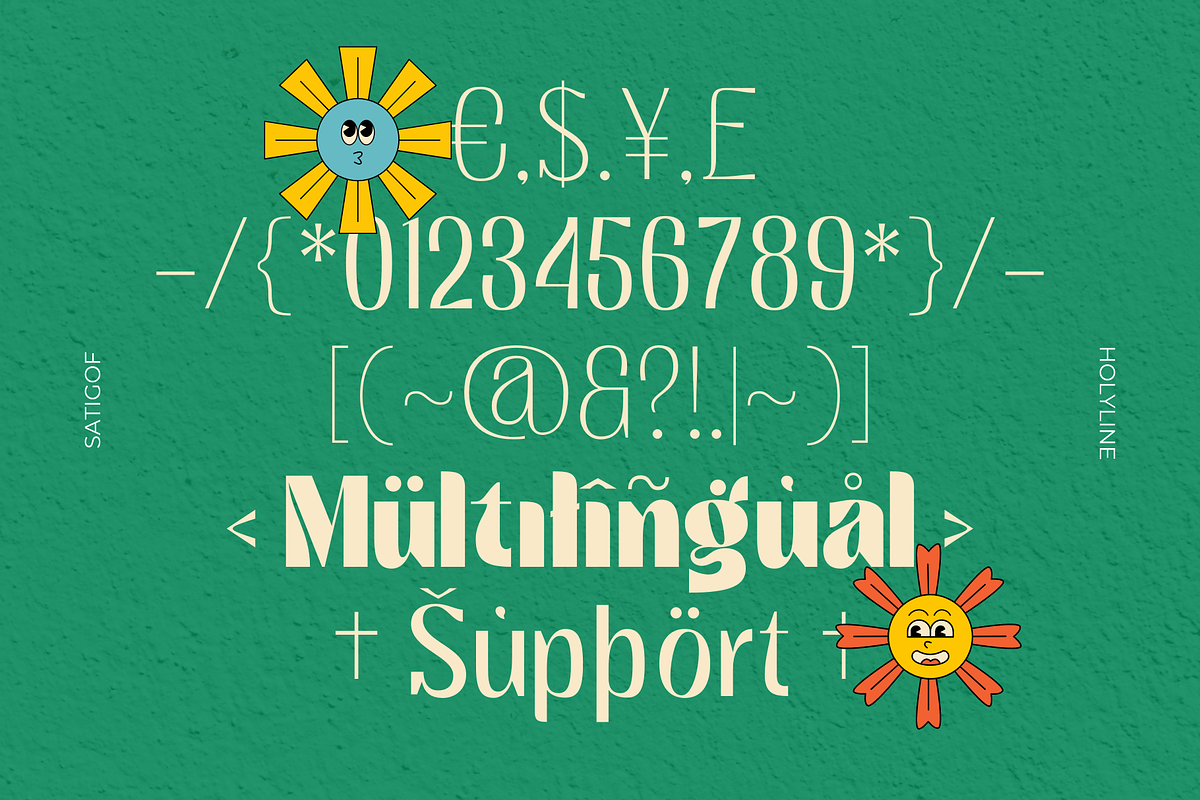 Satigof - Display Family, a Sans Serif Font by Holyline Design (Photo 11 of 16)