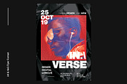 Hip Hop Flyer Template, a Flyer Template by Bornx Design (Thumbnail 2 of 6)