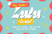 Lulu Script, a Script Font by maghrib (Thumbnail 1 of 5)