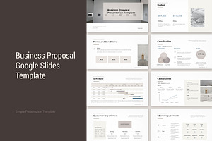 Business Proposal Google Slides