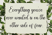 Something | Script Font, a Handwritten Font by Scratchones (Thumbnail 5 of 9)