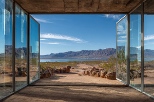 Natural landscape view through glass, a Photo by Pavel_design